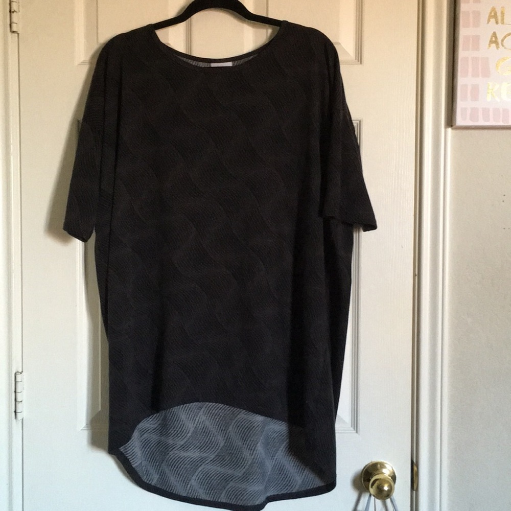 LulaRoe L Black Irma
